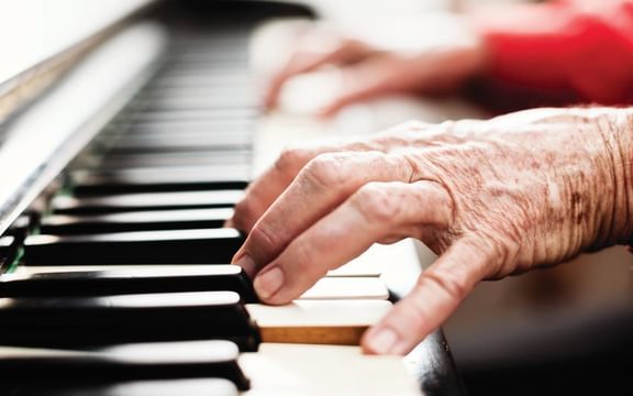 Musical entertainment at Lavestock