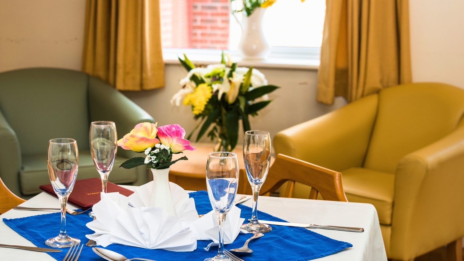 Dining Room Mellish Care Home specialising in dementia and palliative care in Suffolk