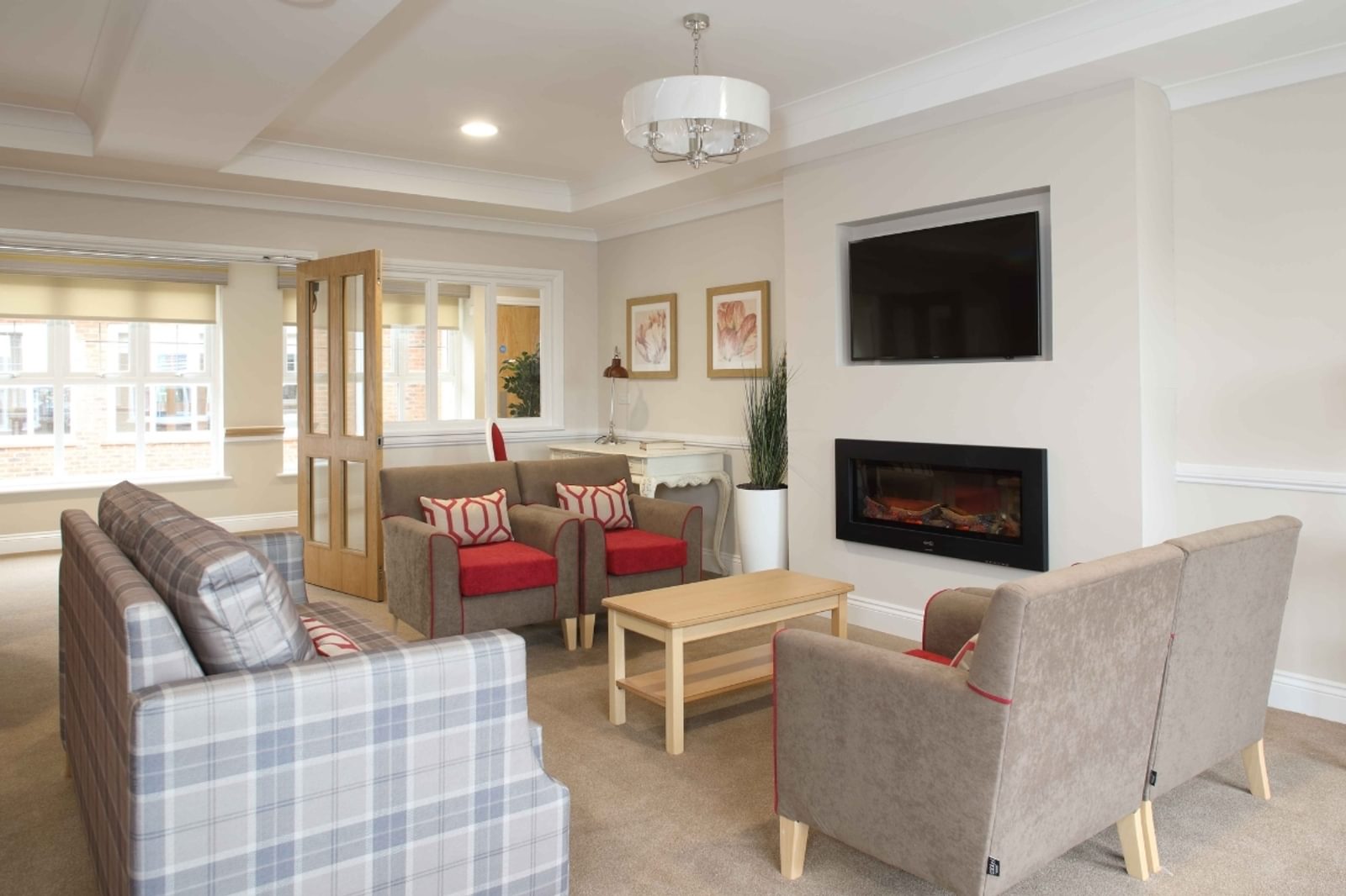 Parris Lawn Care Home resident lounge