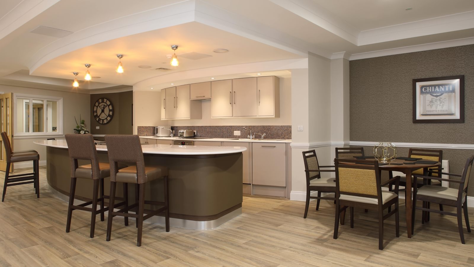 Parris Lawn Care Home dining room