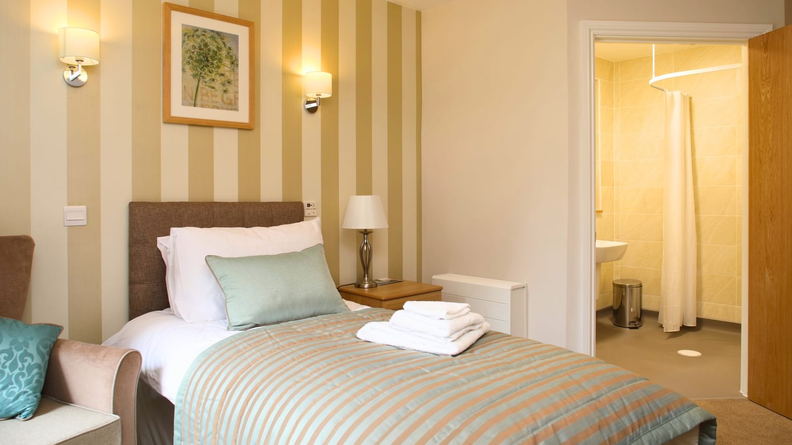 Parris Lawn Care Home resident bedroom