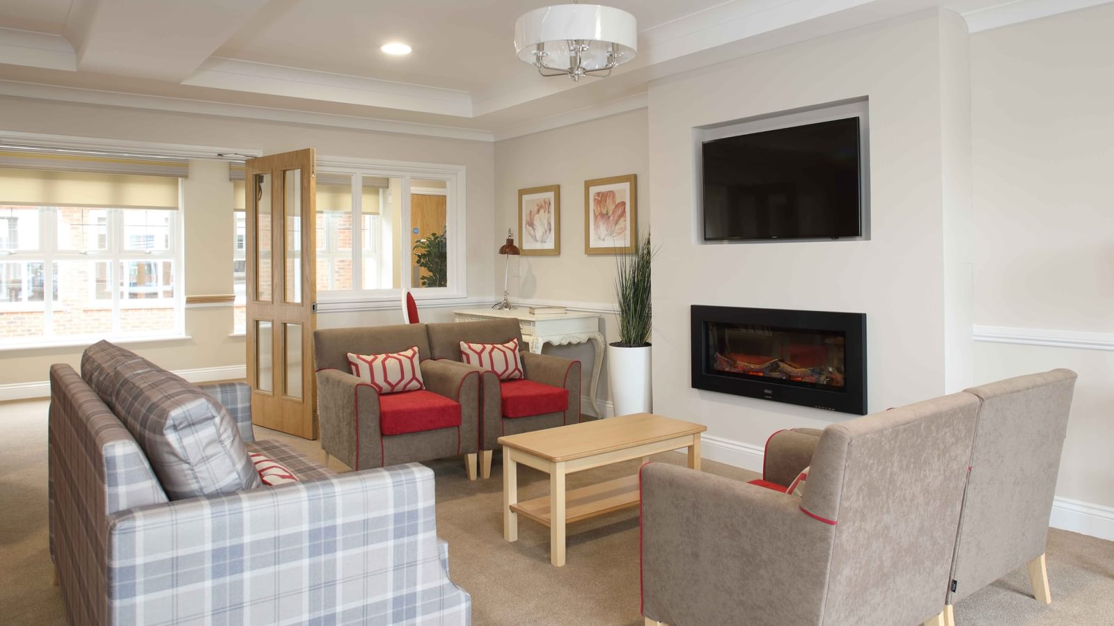Parris Lawn Care Home residents lounge