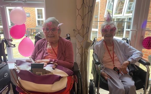 Wear it Pink Day 2022 at Parris Lawn Care Home