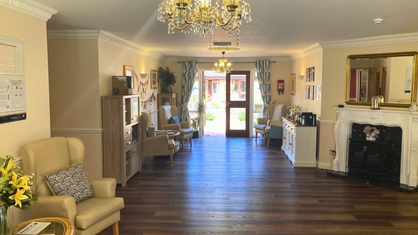 Sanford House Nursing Home in Dereham, Norfolk - Entrance