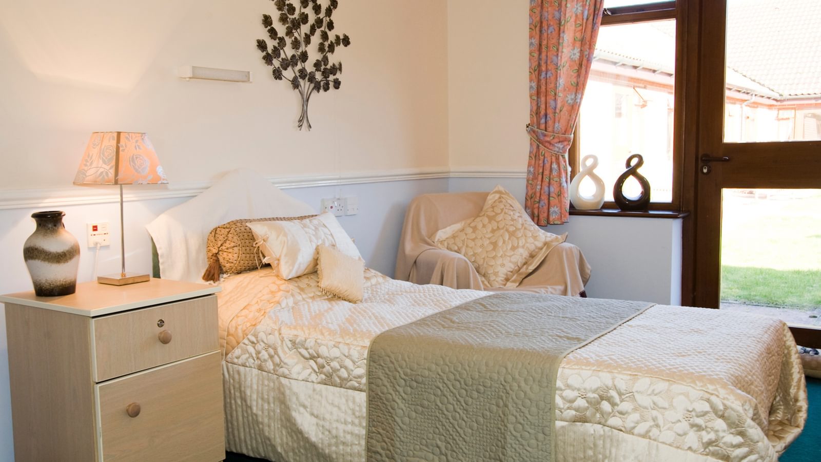 Sanford House Nursing Home in Dereham, Norfolk - residents bedroom