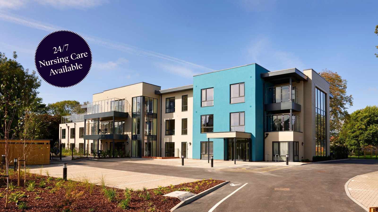 Tarring Manor Care Home external view of the front of the home