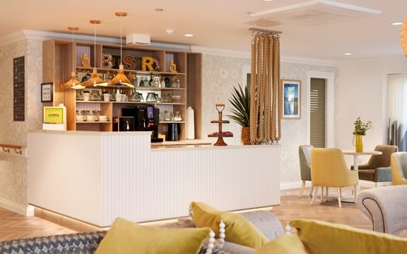 Tarring Manor Care Home Residents bistro area