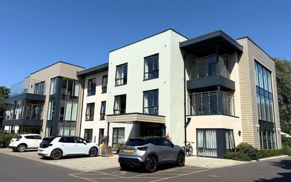 Front exterior of the care home called Tarring Manor Care Home in Worthing