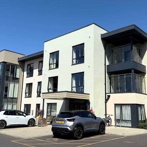 Front exterior of the care home called Tarring Manor Care Home in Worthing