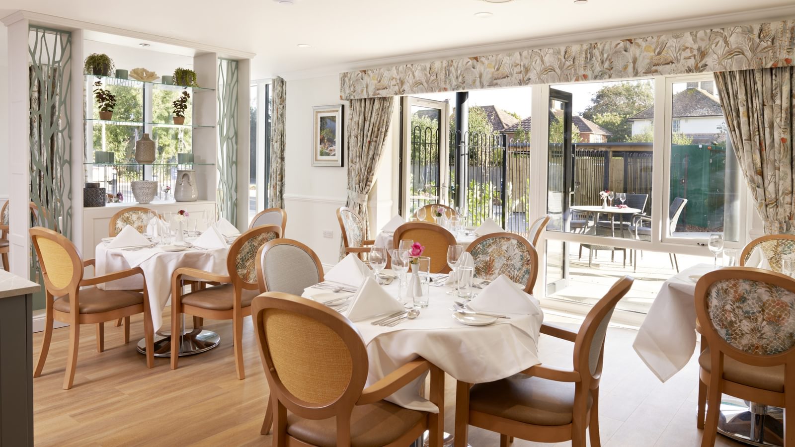 Tarring Manor Care Home dining room