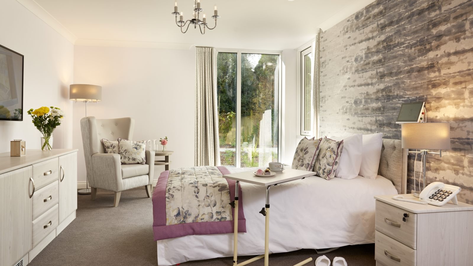 Tarring Manor Care Home resident bedroom 1