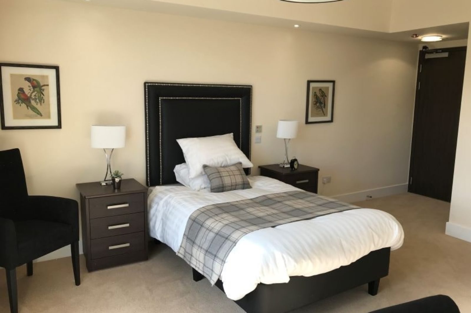 The Manor Care Home Resident bedroom