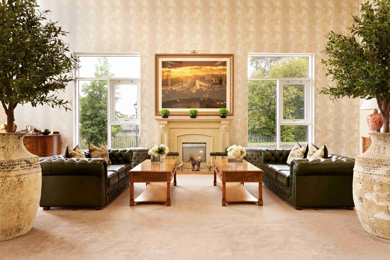 The Manor Care Home reception area
