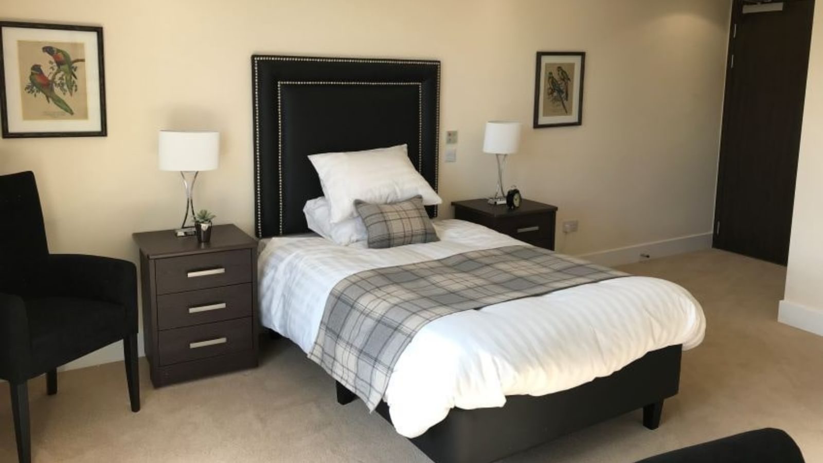 The Manor Care Home Resident bedroom
