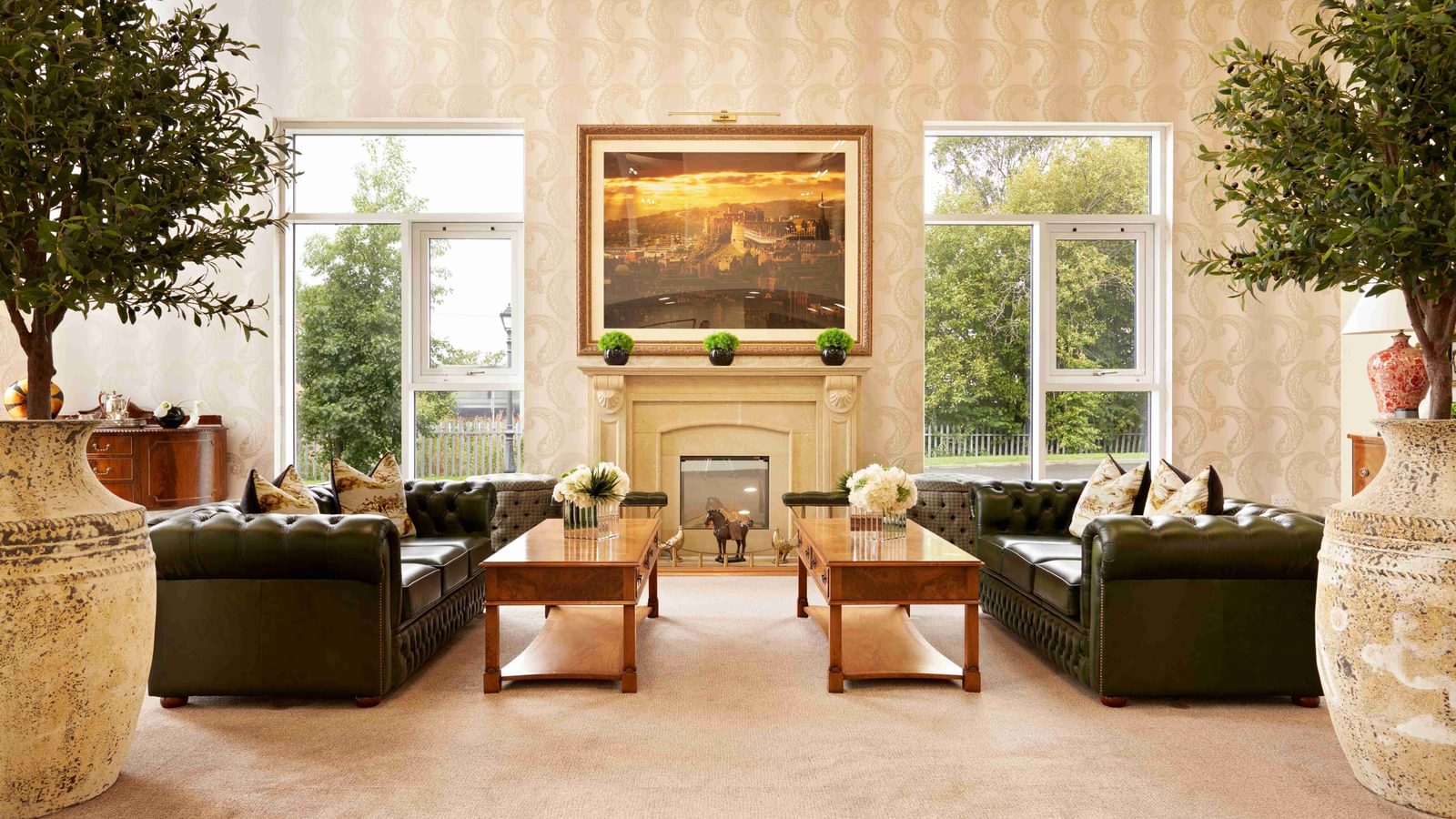 The Manor Care Home in Edinburgh residents lounge
