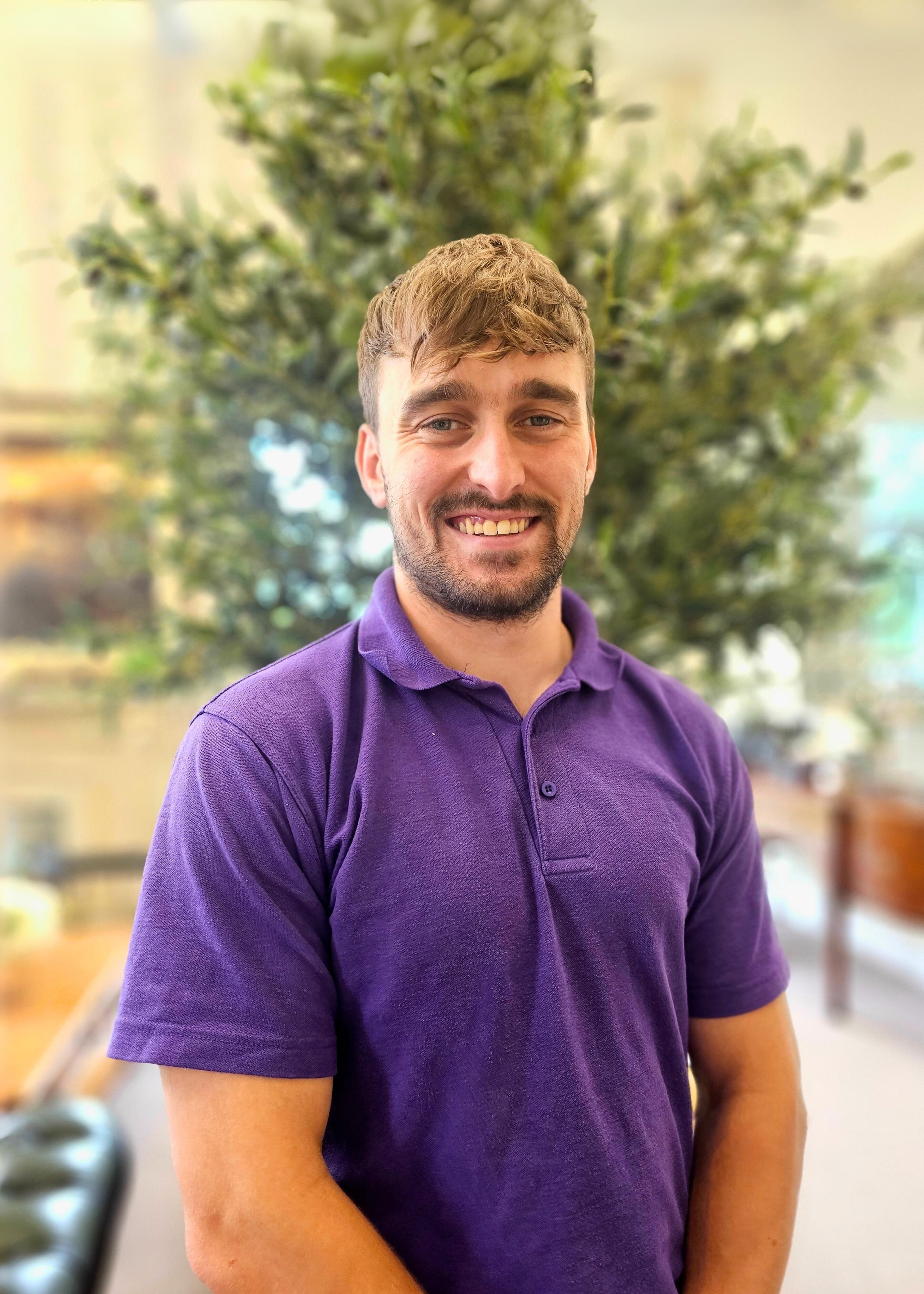 Andy Lyons Wellbeing Coordinator The Manor Care Home