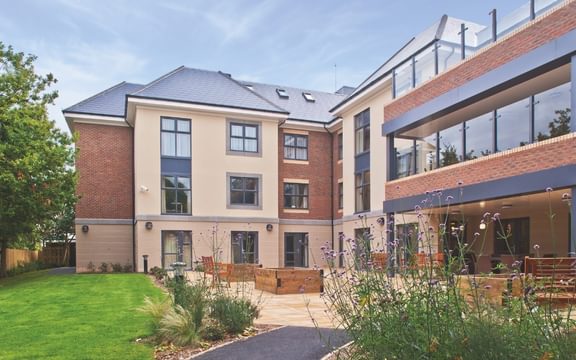 The Orchard Care home external view of the home