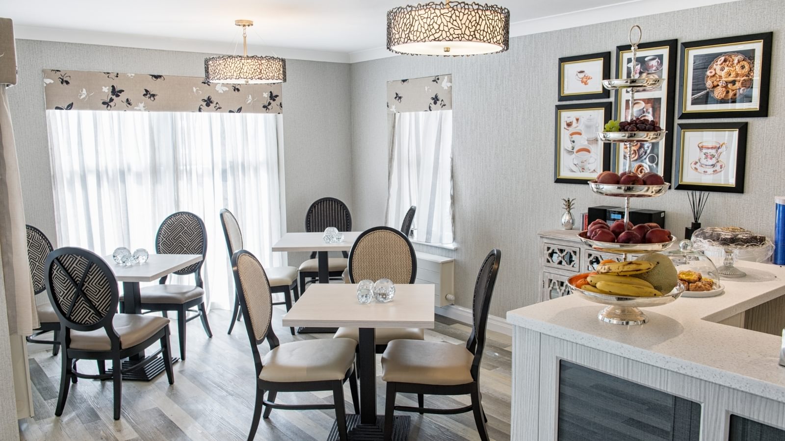 The Orchard Nursing Home in St Albans, dining room