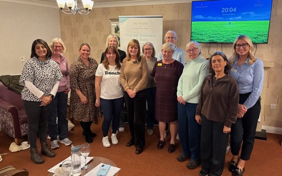 Group picture from Dementia Awareness workshop