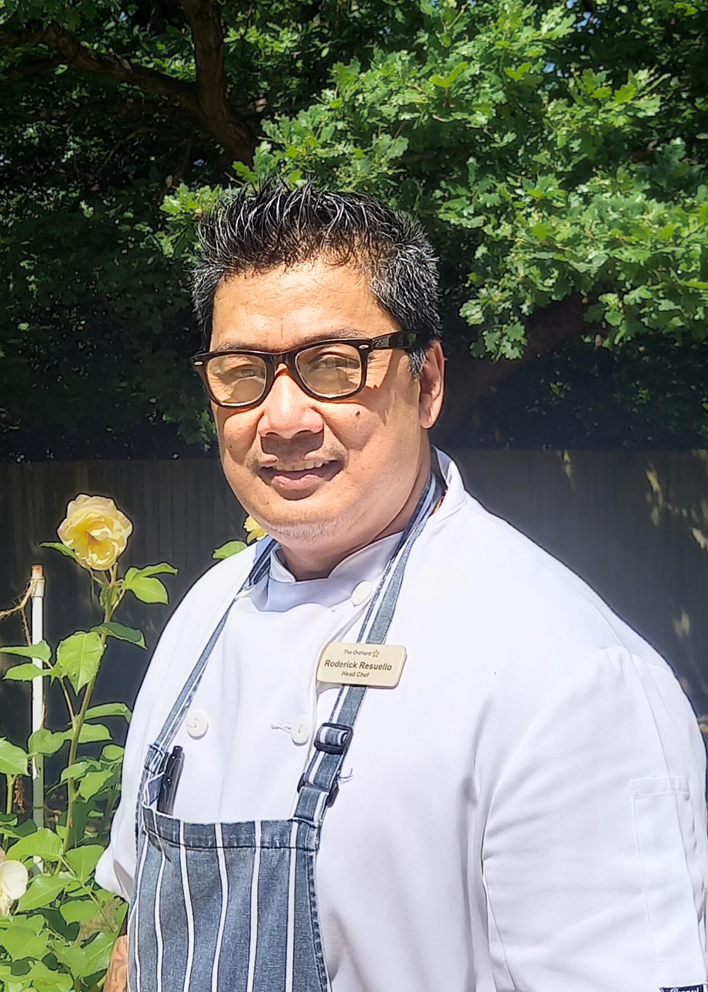 Roderick Resuello Head Chef The Orchard Care Home