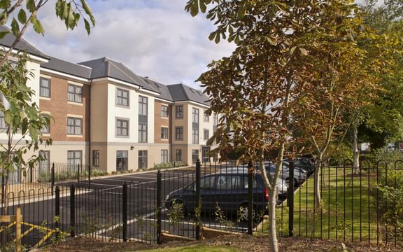 View of The Orchard care home in St. Albans, UK