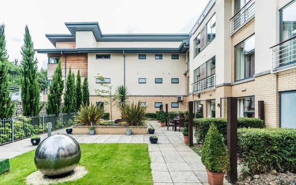 Whittington House Care Home in Cheltenham, Gloucestershire external photo of the home