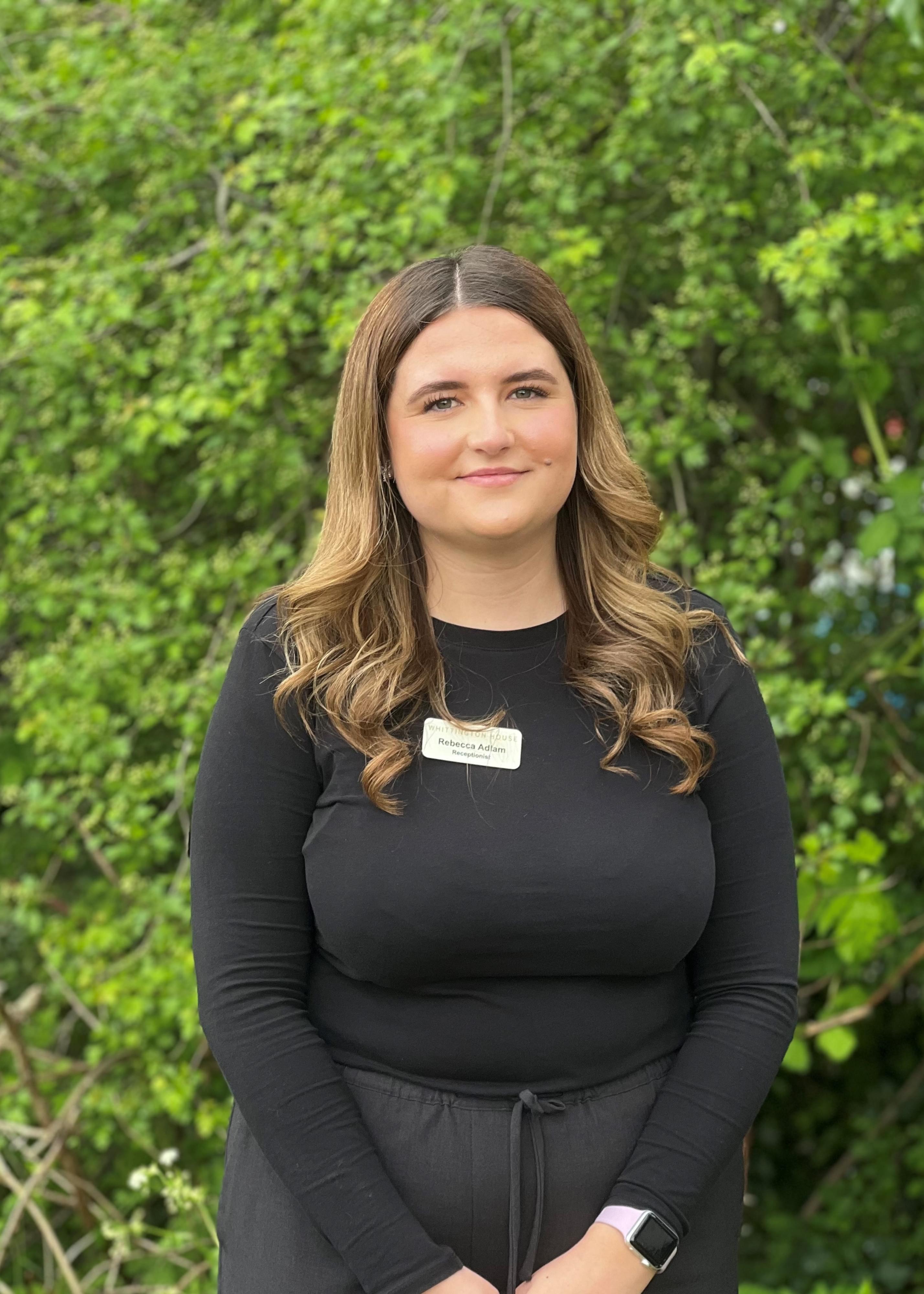 Rebecca Adlam Receptionist Whittington