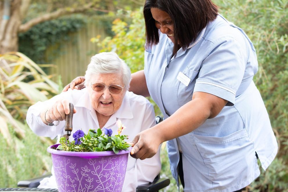 Being supportive to ensure residents have ample opportunities to continue engaging in daily activities