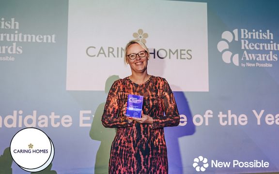 Caring Homes win at British Recruitment Awards