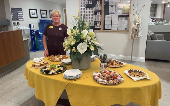 Chris Elsley at Parris Lawn in Lewes at a dementia workshop