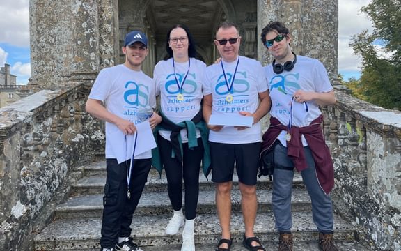 Team at Laverstock Care Centre Fundraising for Alzheimer's