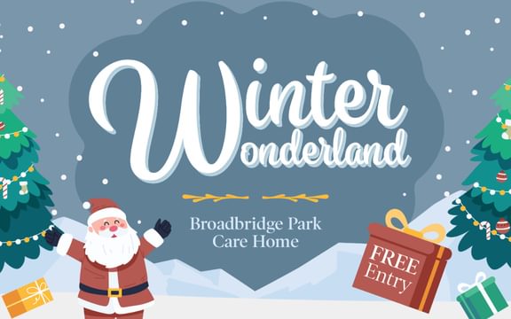 Winter Wonderland at Broadbridge Park Care Home