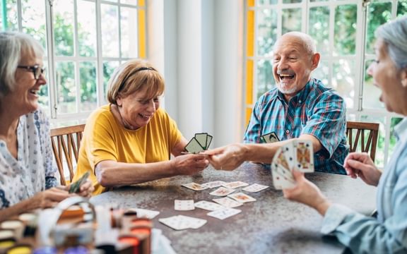Bridge Club event at care home