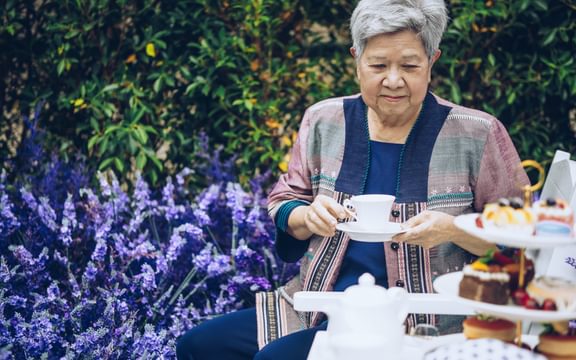Annual Garden Memorial Service at Blenheim Court Care Home