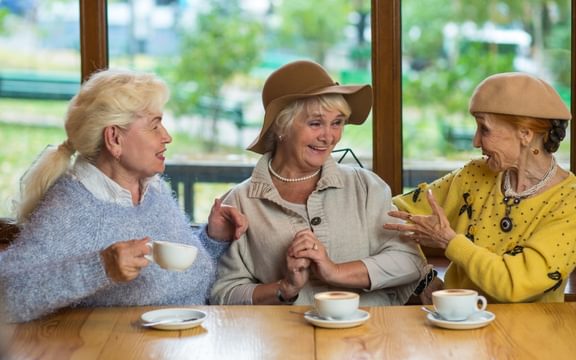 Stroke Association events at a care home