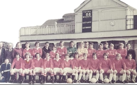 Howard, resident of Cotman House played for Felixstowe Town in 1973