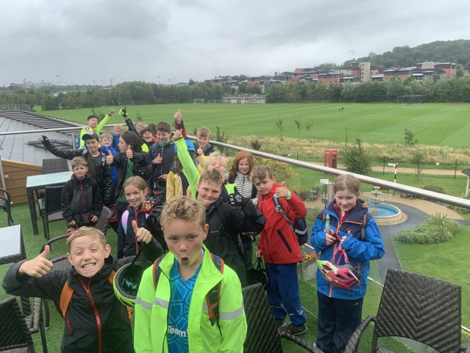 The Manor host Cycle Club of children