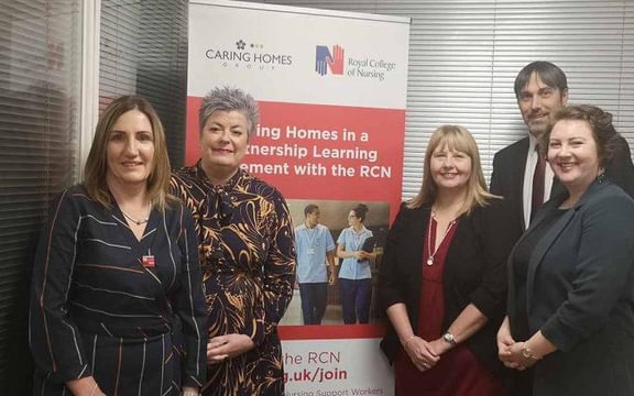 Caring Homes Group named as finalists in the national Skills for Care Accolades Awards