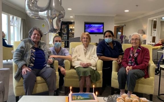 Blenheim Court Care Home 4th Birthday Celebrations