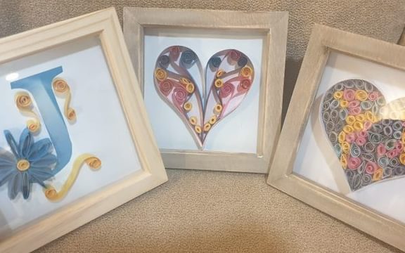 Residents artwork at Laverstock