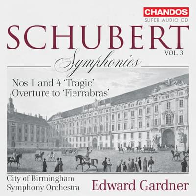 Album cover artwork for Chandos' Schubert Symphonies Volume 3