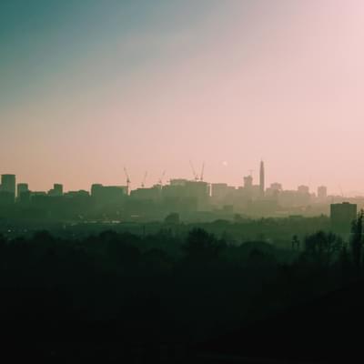 Birmingham Skyline at sunrise