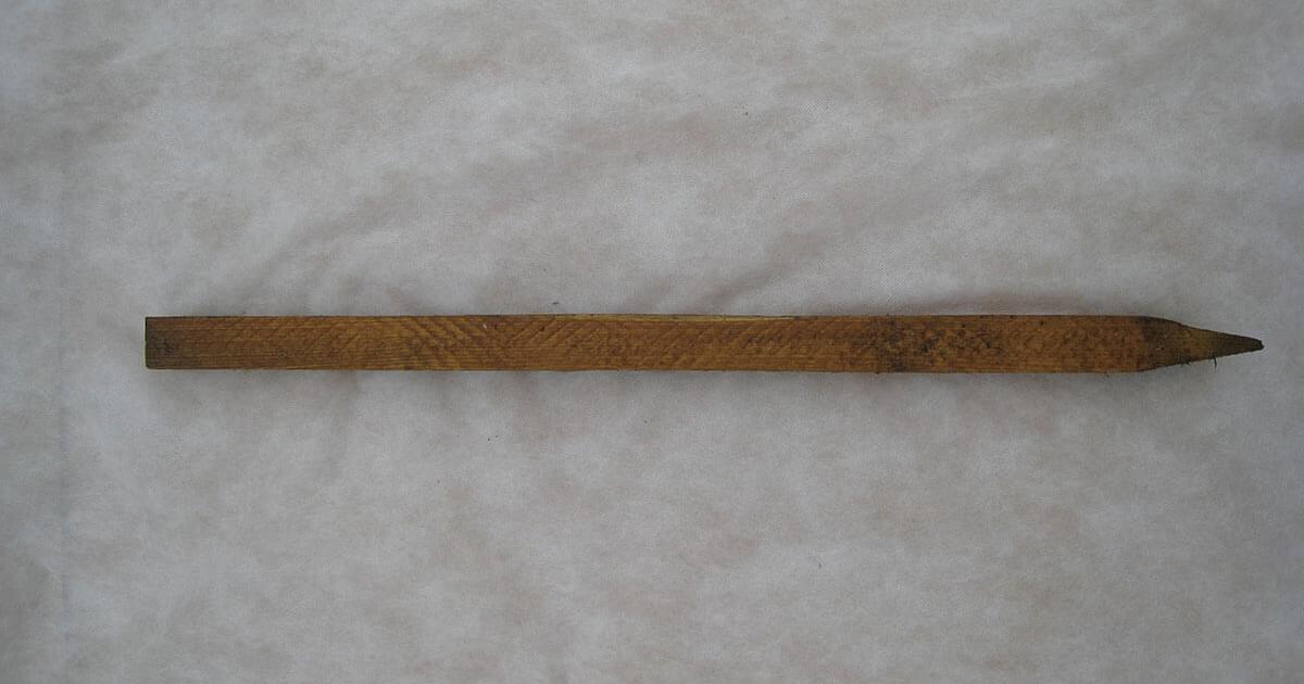 0.7m X 32mm Square pointed stake - 0.7m X 32mm… | Chew Valley Trees