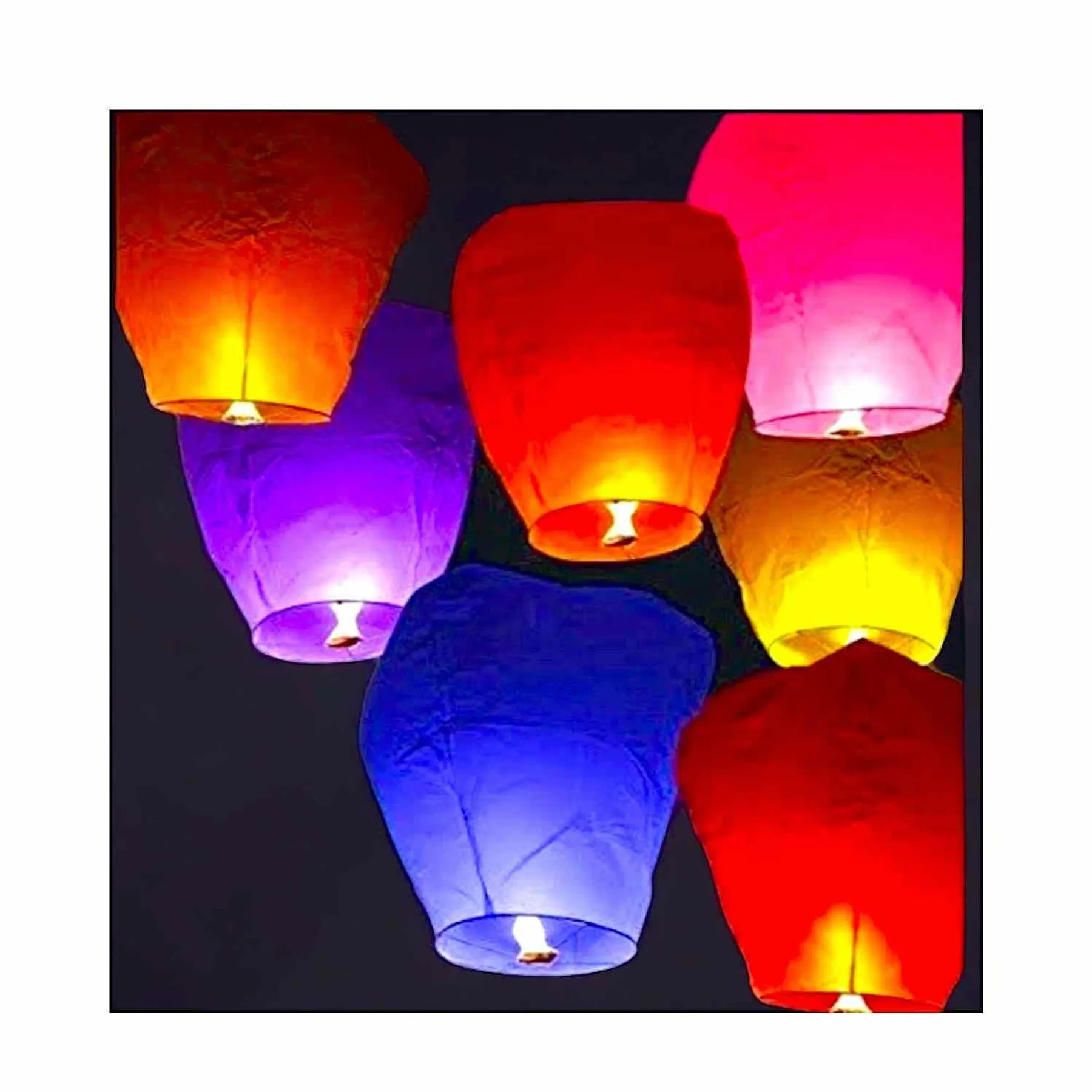 Red Love Heart Sky Lantern Chinese Sky Lanterns For Sale All Year