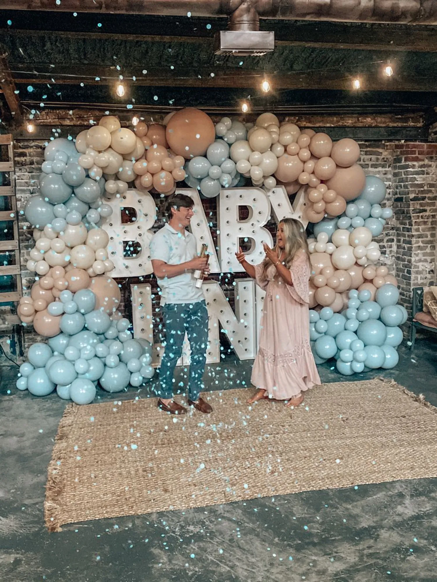 Couple gender reveal