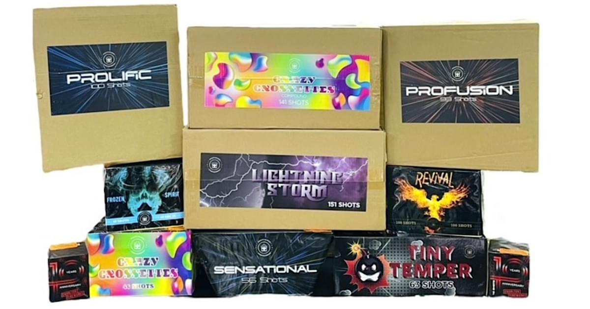 Prestigious Pyrotechnics Pyro Package | Bulk Firework Deals & Offers