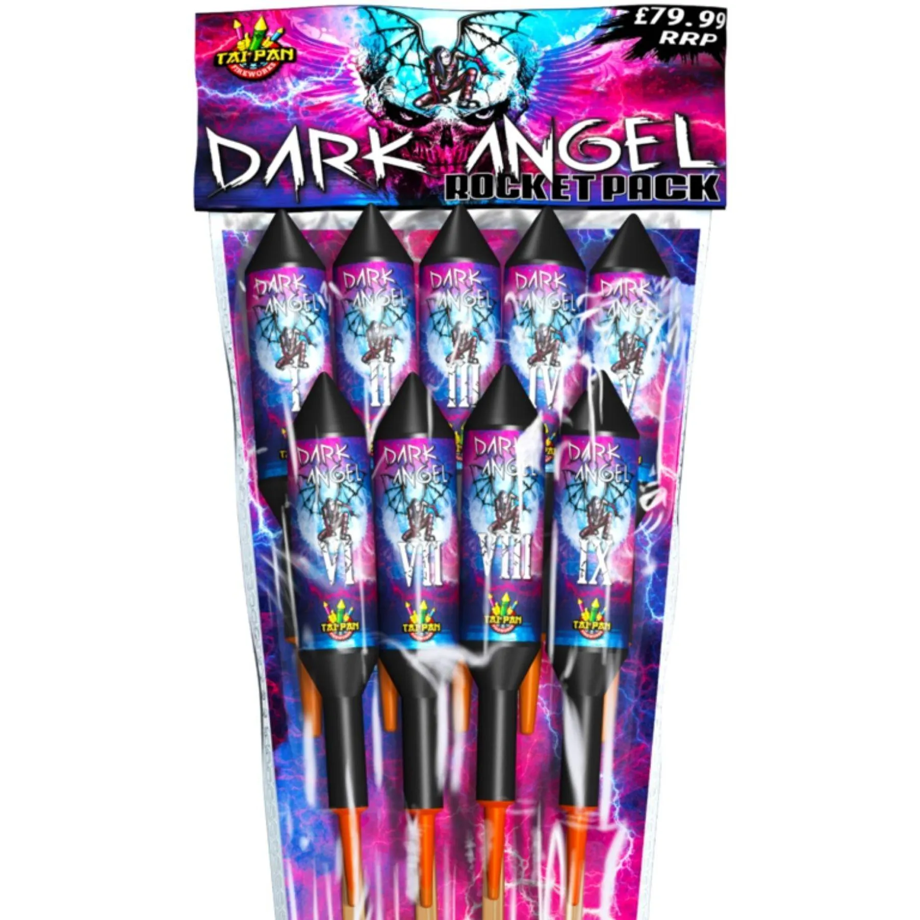 Rockets Fireworks Dark Angel 1500x1500pxf Tai Pan Fireworks
