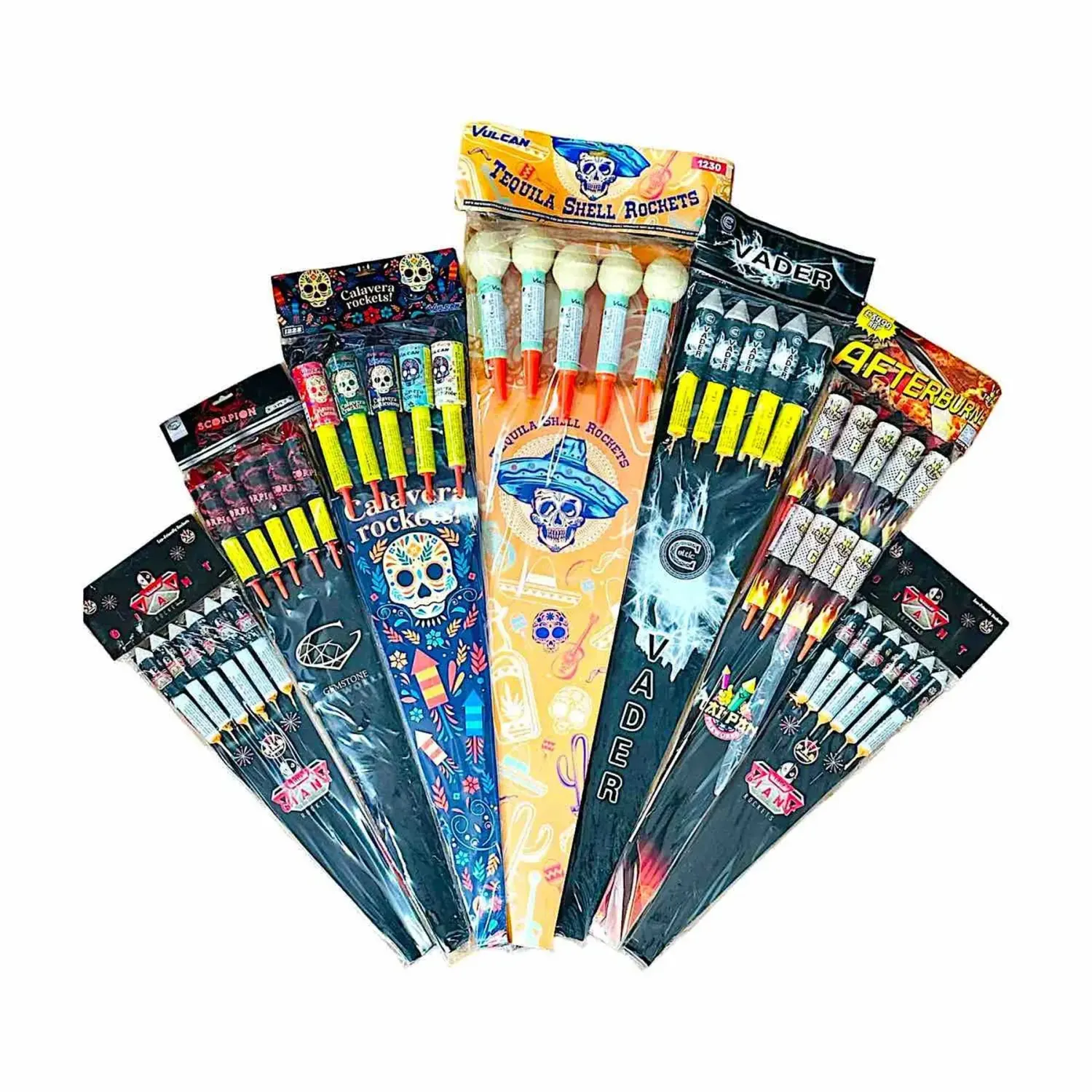 F2 Garden Rockets 7 Bundle Manchester Fireworks