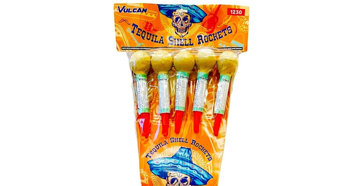Tequila Shell Rockets | Vulcan Fireworks For Sale Online | Rockets