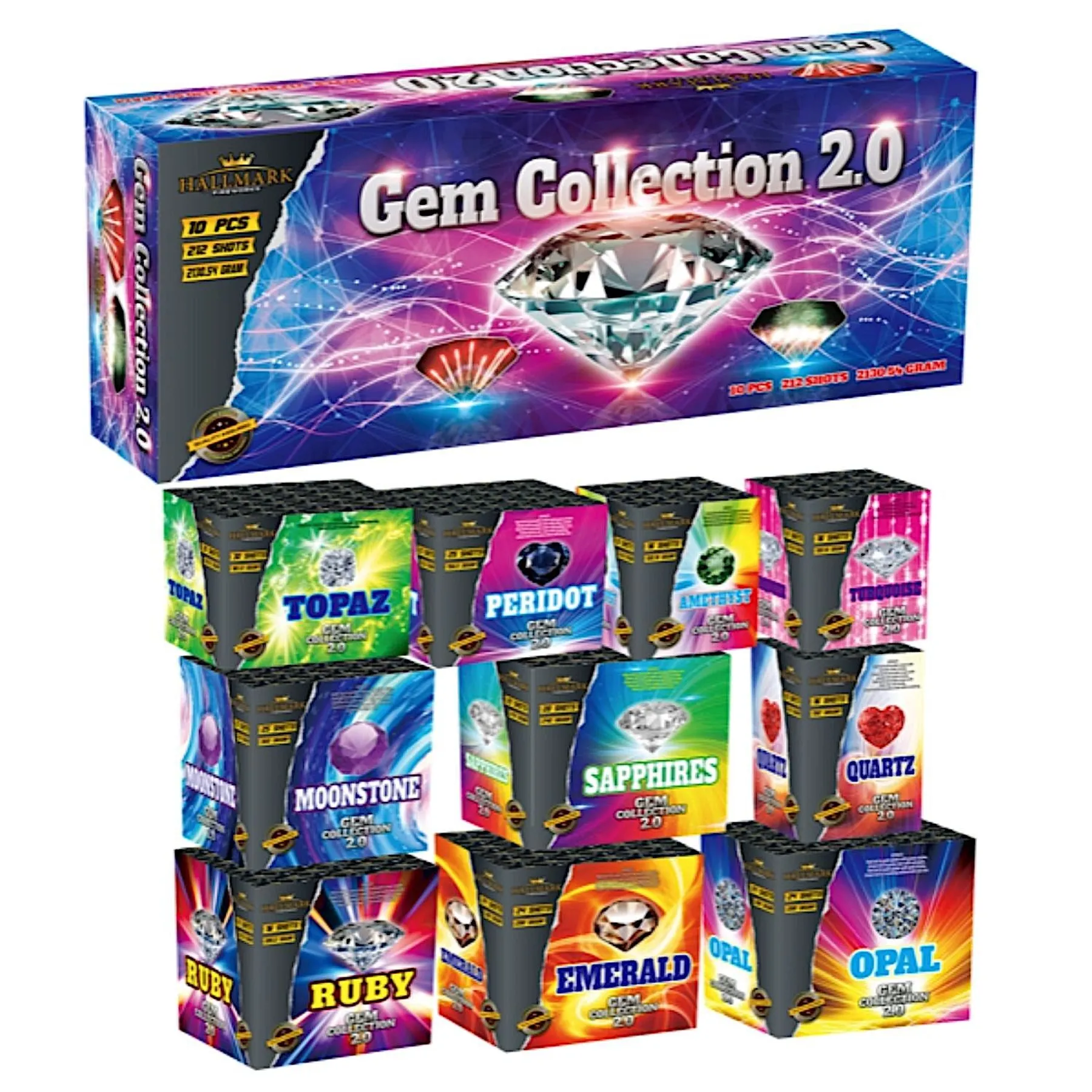 Gem Collection fireworks Bundle